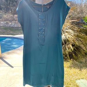 Silk Teal Dress size S